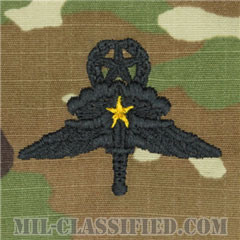 戦闘自由降下章 (マスター) 降下5回（Combat Military Freefall Parachutist, HALO, Jumpmaster, Five Jump）[OCP（7C）/パッチ]の画像