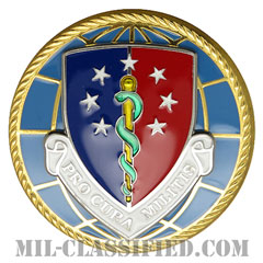 国防保険局（Defense Health Agency）[カラー/鏡面仕上げ/バッジ]の画像