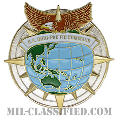 インド太平洋軍（Indo-Pacific Command）[カラー/鏡面仕上げ/バッジ]画像