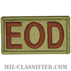 EOD（爆発物処理班）（Explosive Ordnance Disposal）[OCP/メロウエッジ/ベルクロ付パッチ]の画像