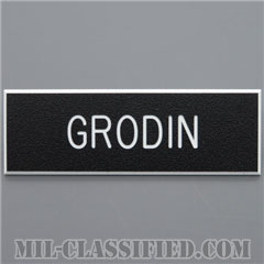 GRODIN [アメリカ陸軍用ネームプレート（名札）]画像