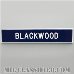 BLACKWOOD [アメリカ空軍用ネームプレート（名札）]の画像