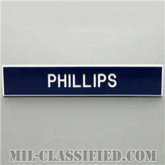 PHILLIPS [アメリカ空軍用ネームプレート（名札）]の画像