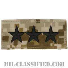 中将（Vice Admiral (VADM)）[NWU Type2（AOR1）/キャップ用階級章/パッチ]の画像