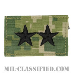 少将 (上級少将)（Rear Admiral Upper Half (RADM)）[NWU Type3（AOR2）/キャップ用階級章/パッチ]の画像