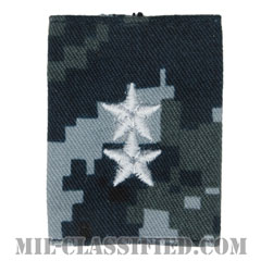 少将 (上級少将)（Rear Admiral Upper Half (RADM)）[NWU Type1/ゴアテックスパーカー用スライドオン階級章]の画像
