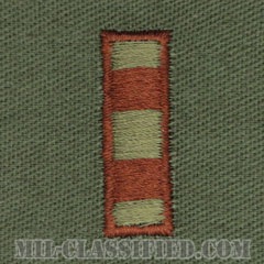 准尉 (CWO-2)（Chief Warrant Officer 2）[サブデュード/海軍階級章/生地テープパッチ/ペア（2枚1組）]の画像