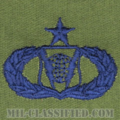指揮統制章 (シニア)（Command and Control Badge, Senior）[サブデュード/ブルー刺繍/パッチ]画像