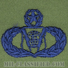 指揮統制章 (マスター)（Command and Control Badge, Master）[サブデュード/ブルー刺繍/パッチ]画像