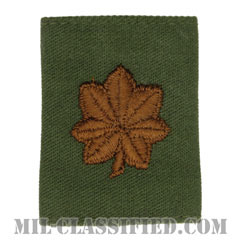 少佐（Major (MAJ)）[サブデュード（Subdued）/ゴアテックスパーカー用スライドオン空軍階級章]の画像