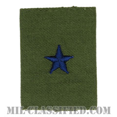 准将（Brigadier General (BG)）[サブデュード（Subdued）/ゴアテックスパーカー用スライドオン空軍階級章]の画像