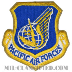 太平洋空軍（Pacific Air Forces）[カラー/カットエッジ/パッチ]画像