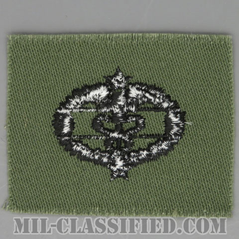 戦闘医療章 (サード)（Combat Medical Badge (CMB), Third Award）[サブデュード/1960s/コットン100％/パッチ]画像