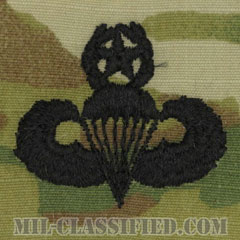 空挺章 (マスター)（Parachutist Badge, Master）[OCP（7C）/パッチ]の画像