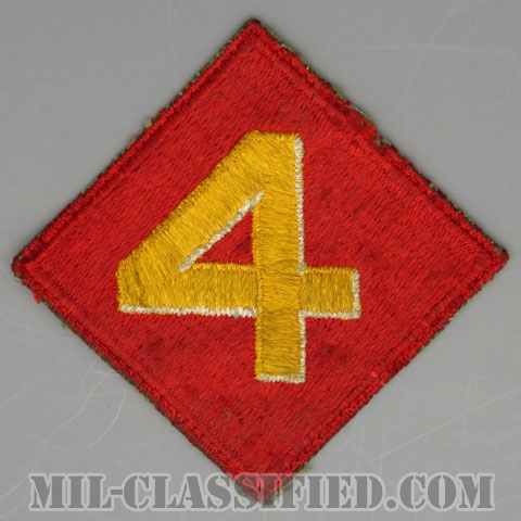 第4海兵師団（4th Marine Division）[カラー/カットエッジ/パッチ/中古1点物]画像