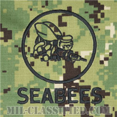 Naval Construction Battalion (Seabee)[NWU Type3（AOR2）/パッチ（ポケット）]の画像
