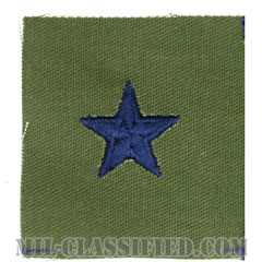 准将（Brigadier General (BG)）[サブデュード/空軍階級章/パッチ/ペア（2枚1組）]画像