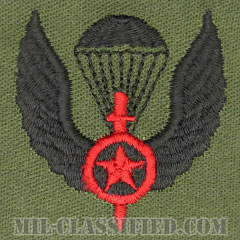 仮想敵部隊（対抗部隊）空挺章（Opposing Force (OPFOR), Parachutist Badge）[サブデュード/パッチ]の画像