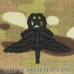 自由降下章 (マスター) （Military Freefall Parachutist Badge, HALO, Jumpmaster）[OCP/パッチ]画像