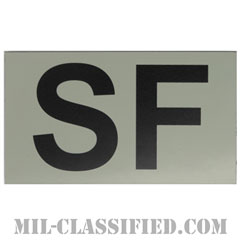 SF（空軍警備隊）（Security Forces）[IR（赤外線）反射素材/3.5インチ幅/ベルクロ付パッチ]の画像