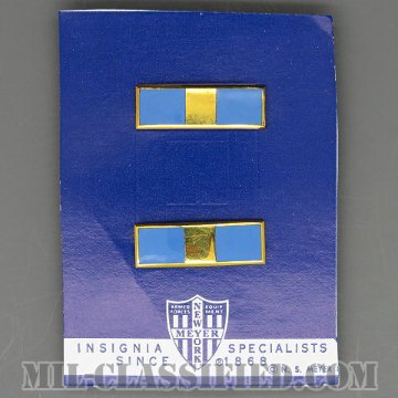 准尉 (WO1)（Warrant Officer 1）[カラー/空軍階級章（1960s-1970s）/バッジ/ペア（2個1組）/1点物]画像
