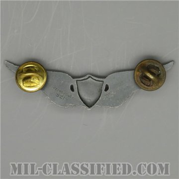 航空機搭乗員章 (ベーシック・エアクルー)（Army Aviation (Aircrew), Basic）[カラー/1960s/燻し銀（銀張り・Silver Filled）/バッジ/中古1点物]の画像