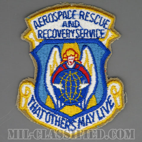 航空宇宙救難回収隊（Aerospace Rescue and Recovery Service (ARRS)）[カラー/カットエッジ/パッチ/1点物]の画像