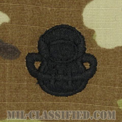 スキューバ員章（Diver Badge, Scuba）[OCP（7C）/パッチ]の画像