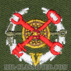 仮想敵部隊（対抗部隊）サポート章（レッド）（Opposing Force (OPFOR), Support Award）[カラー/パッチ]の画像