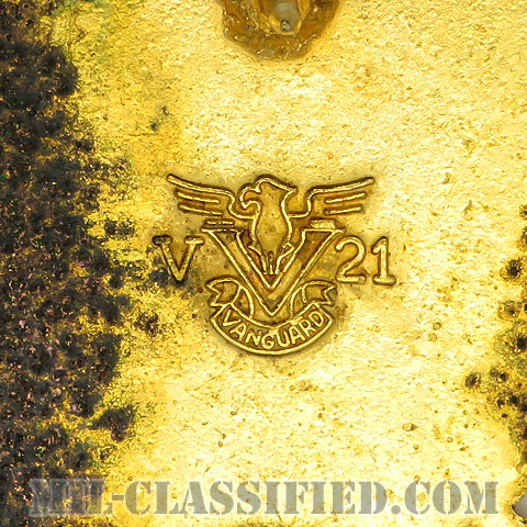 第101支援大隊（101st Support Battalion）[カラー/クレスト（Crest・DUI・DI）バッジ/1950s/中古1点物]画像