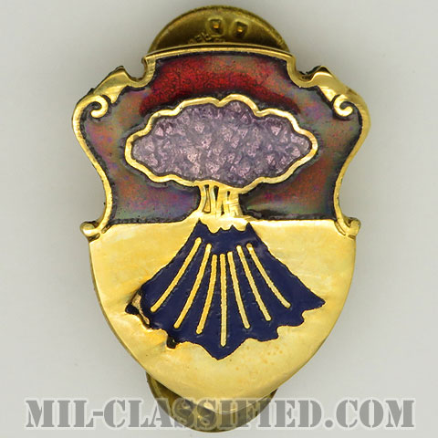 第67機甲連隊（67th Armored Regiment）[カラー/クレスト（Crest・DUI・DI）バッジ/1950s/中古1点物]の画像
