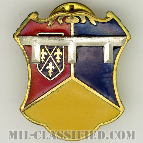第66機甲連隊（66th Armor Regiment）[カラー/クレスト（Crest・DUI・DI）バッジ/1960s/中古1点物]の画像