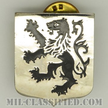 第28歩兵連隊（28th Infantry Regiment）[カラー/クレスト（Crest・DUI・DI）バッジ/1960s/中古1点物]の画像