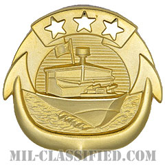 Small Craft Officer in Charge[カラー/艶消し仕上げ/バッジ]の画像