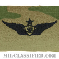 航空機搭乗員章 (シニア・エアクルー)（Army Aviation Badge (Aircrew), Senior）[OCP（7C）/パッチ]の画像