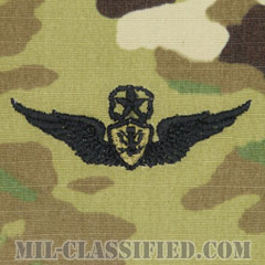 航空機搭乗員章 (マスター・エアクルー)（Army Aviation Badge (Aircrew), Master）[OCP（7C）/パッチ]の画像