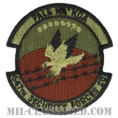 第647警備隊（647th Security Forces Squadron）[OCP/カットエッジ/ベルクロ付パッチ]の画像