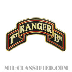 第75レンジャー連隊第1大隊（1st Battalion, 75th Ranger Regiment）[カラー/CSIB/ASU用バッジ]画像