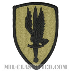 第1航空旅団（1st Aviation Brigade）[OCP/メロウエッジ/ベルクロ付パッチ]画像