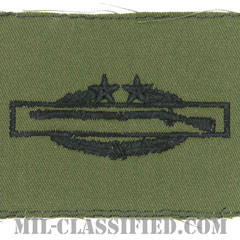 戦闘歩兵章 (サード)（Combat Infantryman Badge (CIB), Third Award）[サブデュード/パッチ]の画像