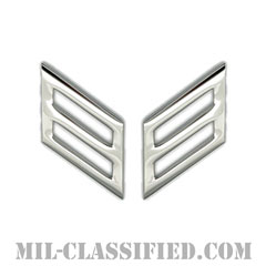 上等水兵（Seaman）[カラー/襟用ミニサイズ/階級章/バッジ/ペア（2個1組）]の画像