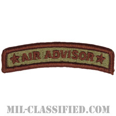 アドバンスド エア アドバイザータブ（上級空軍軍事顧問) （Advanced Air Advisor Tab）[OCP/メロウエッジ/ベルクロ付パッチ]の画像