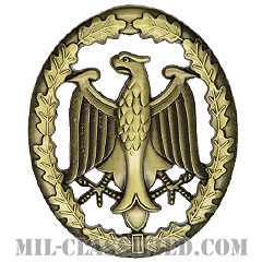 ドイツ連邦共和国軍 軍事能力章/軍事熟練章 (ブロンズ)（German Armed Forces Badge for Military Proficiency, Bronze）[カラー/バッジ]の画像