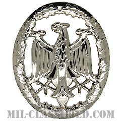 ドイツ連邦共和国軍 軍事能力章/軍事熟練章 (シルバー)（German Armed Forces Badge for Military Proficiency, Silver）[カラー/バッジ]の画像