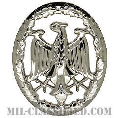 ドイツ連邦共和国軍 軍事能力章/軍事熟練章 (シルバー)（German Armed Forces Badge for Military Proficiency, Silver）[カラー/バッジ]画像