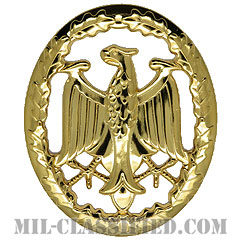 ドイツ連邦共和国軍 軍事能力章/軍事熟練章 (ゴールド)（German Armed Forces Badge for Military Proficiency, Gold）[カラー/バッジ]の画像