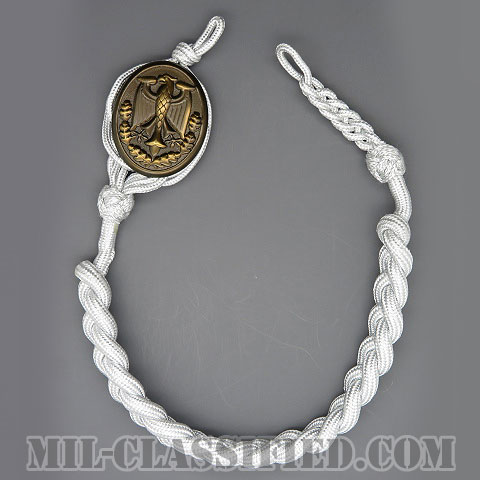 ドイツ連邦共和国軍 射撃技術章 (ブロンズ)（German Armed Forces Badge for Weapons Proficiency, Bronze）[カラー/バッジ（ランヤード/飾緒）]の画像