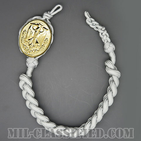 ドイツ連邦共和国軍 射撃技術章 (ゴールド)（German Armed Forces Badge for Weapons Proficiency, Gold）[カラー/バッジ（ランヤード/飾緒）]の画像