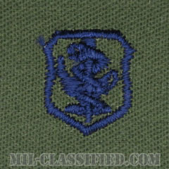 看護章 (ベーシック)（Nurse Corps Badge）[サブデュード/ブルー刺繍/パッチ]画像
