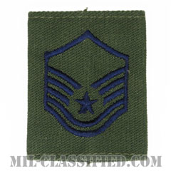 曹長（Master Sergeant）[サブデュード（Subdued）/ゴアテックスパーカー用スライドオン空軍階級章]の画像